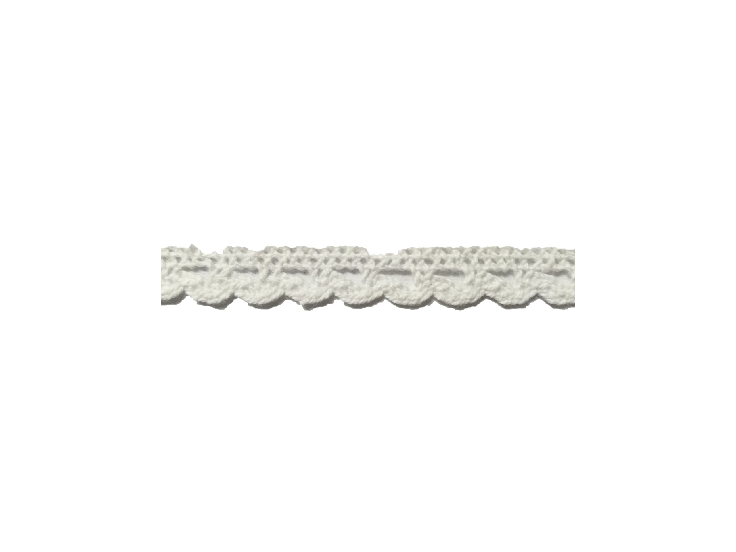 TORTION LACE 8020 – WHITE (per meter) – Habby & Trims